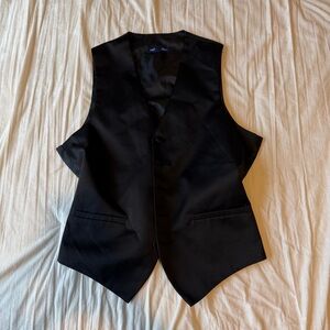 Black Formal Vest